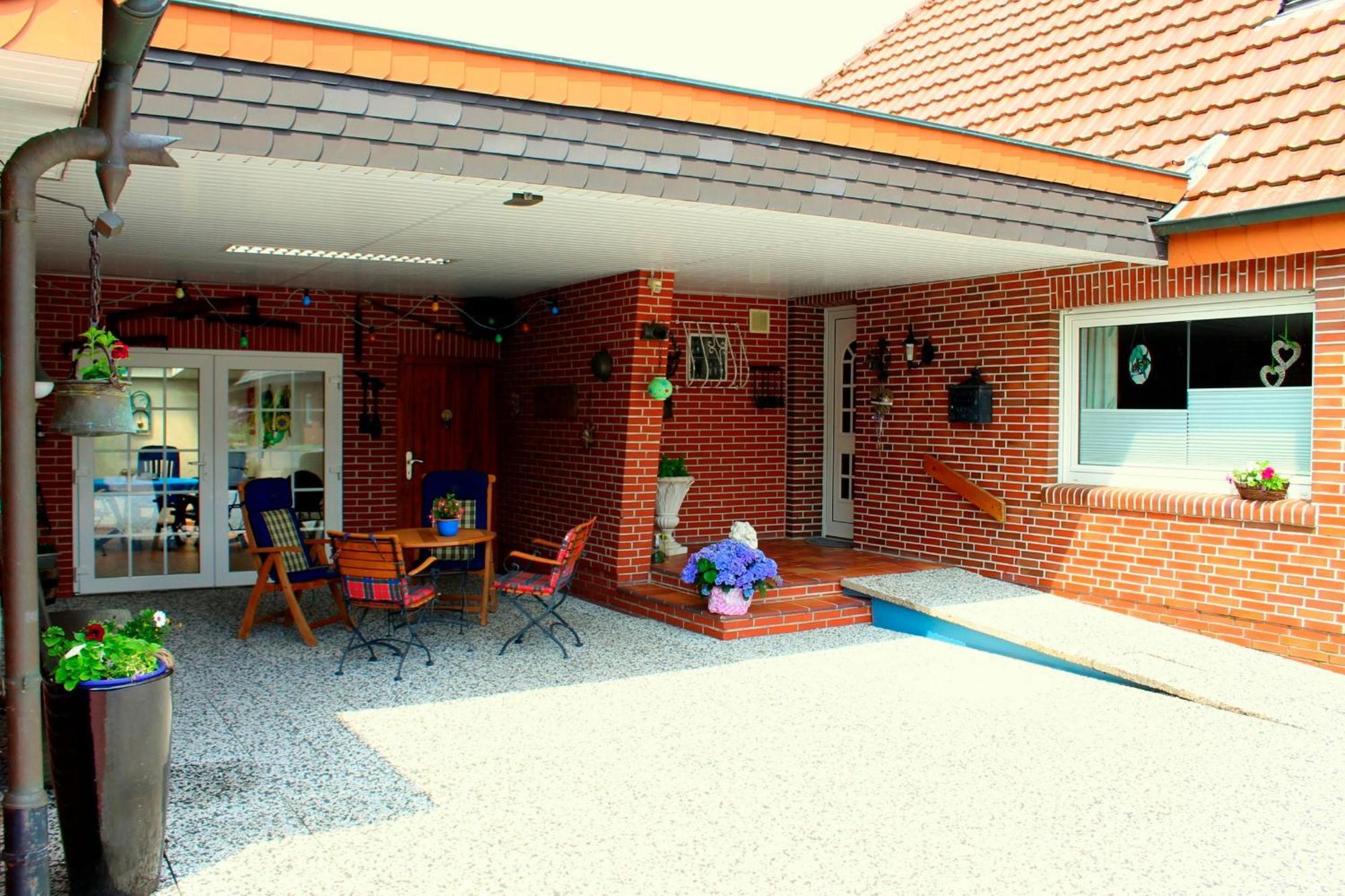 Ferienwohnung Meyer Surwold エクステリア 写真